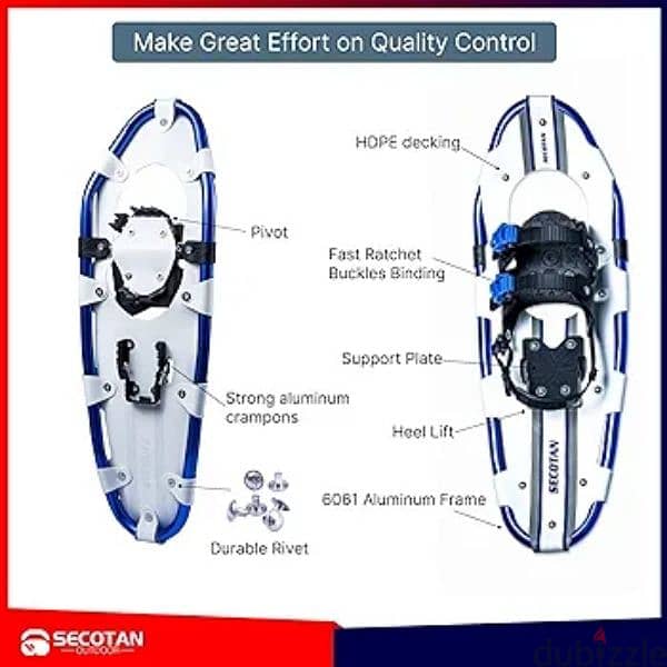 secotan 30" snowshoes 2