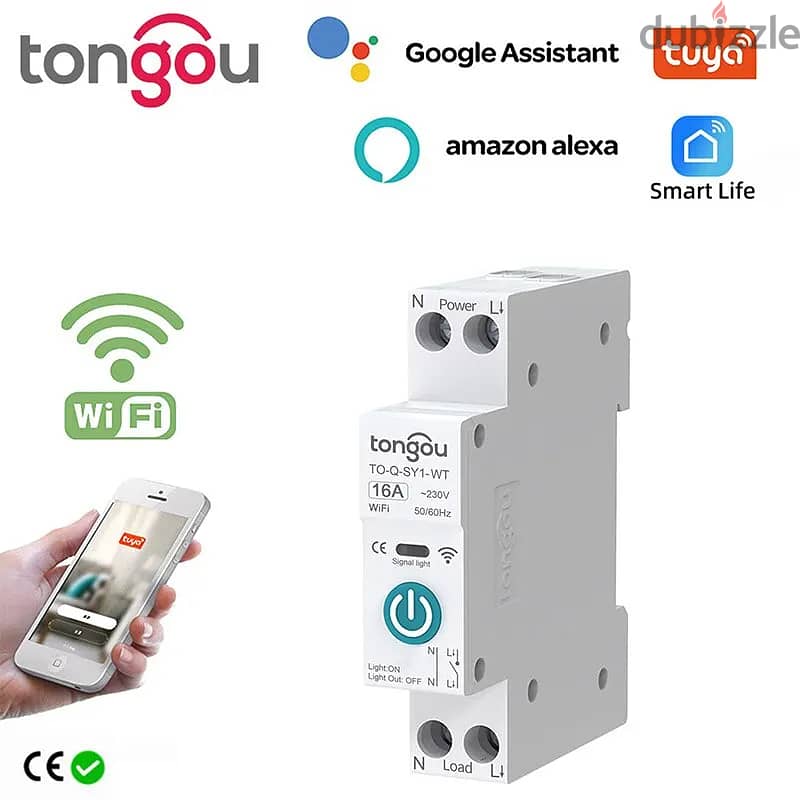 Tongou 1P 63A SY1 Without Power Monitoring Tuya not ewelink (Sonoff) 0