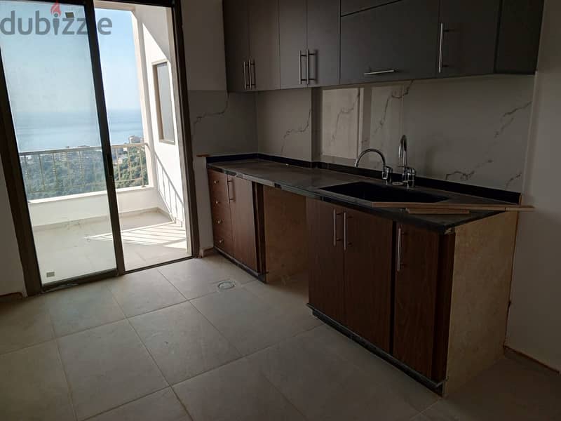 New apartment for RENT, in NAHER IBRAHIM/JBEIL, with a  mountain view. 5