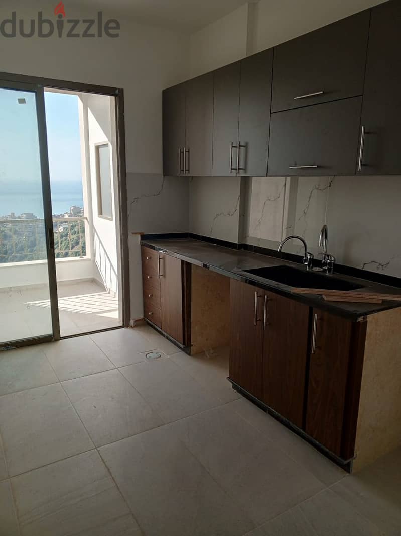 New apartment for RENT, in NAHER IBRAHIM/JBEIL, with a  mountain view. 8