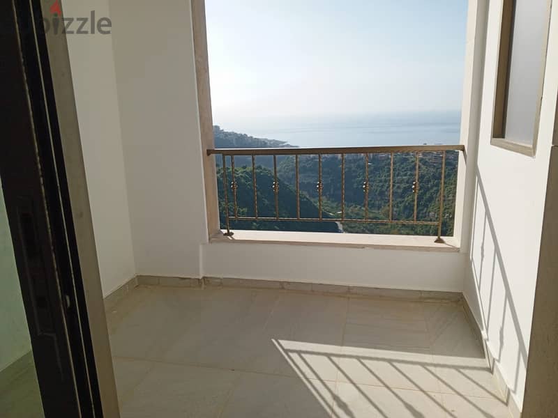 New apartment for RENT, in NAHER IBRAHIM/JBEIL, with a  mountain view. 9