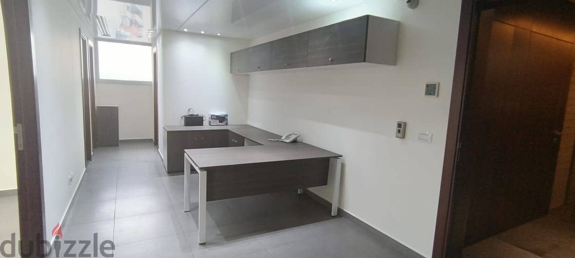 L13971-Furnished Office for Rent In A Prime Location In Sin El Fil 2