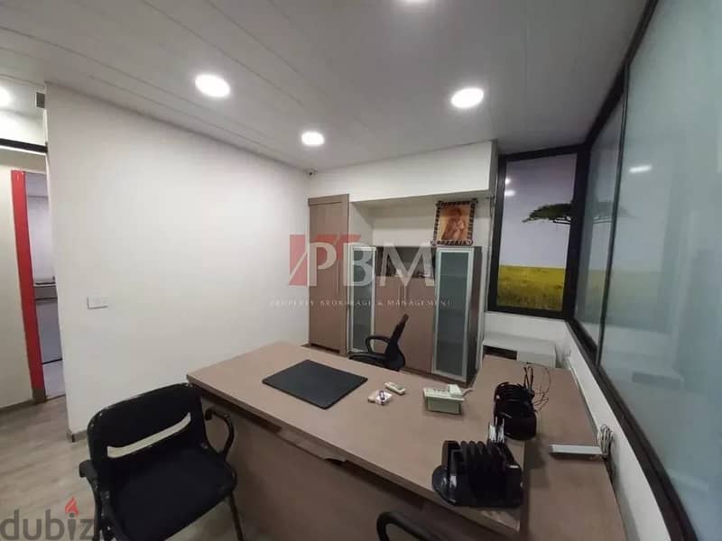Amazing Furnished Office For Rent In Furn EL Chebbak | 80 SQM | 1