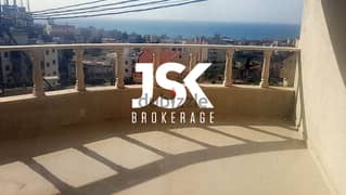 L13974-Apartment With Sea View for Rent In A Prime Location In Jbeil 0