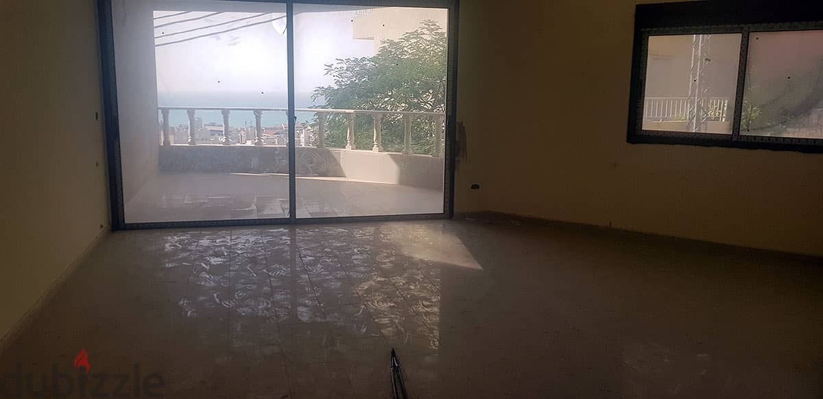 L13974-Apartment With Sea View for Rent In A Prime Location In Jbeil 2