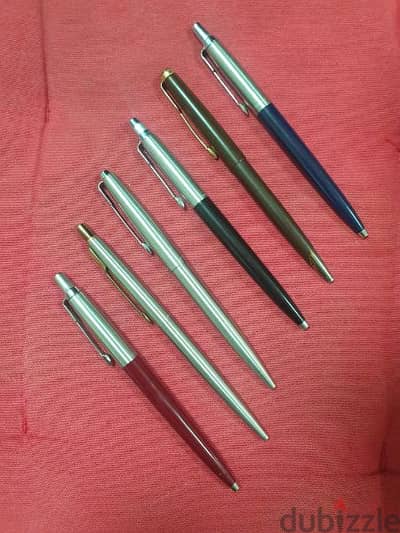 6 parker pens