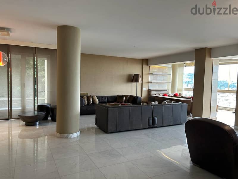 Beautiful apartment in Rabieh with a panoramic view (Furn or Unfurn) 3