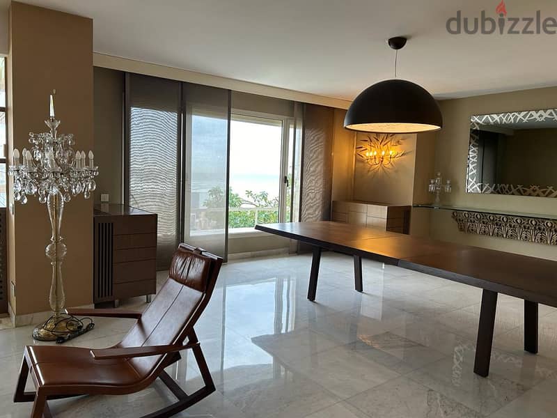 Beautiful apartment in Rabieh with a panoramic view (Furn or Unfurn) 4