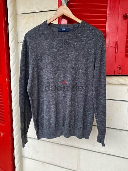 J-Crew Cotton Sweater Size L 1