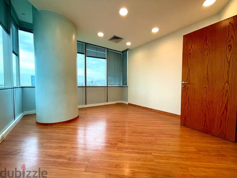 JH23-3152 350m office for rent in Sin l Fil, $ 2700 cash per month 5