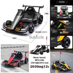 12V Battery Operated Electric Karting Car