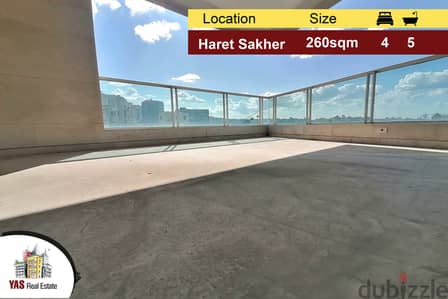 Haret Sakher 260m2 | Excellent Condition | Panoramic View |Luxury |