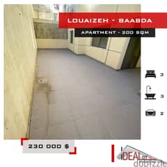 Apartment for sale in Louaizeh 200 SQM REF#MS82091 0
