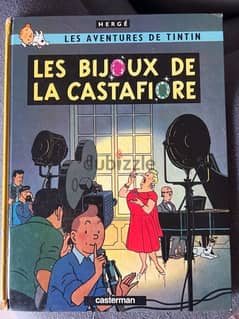 5 Albums de Bandes Dessinées Tintin 0
