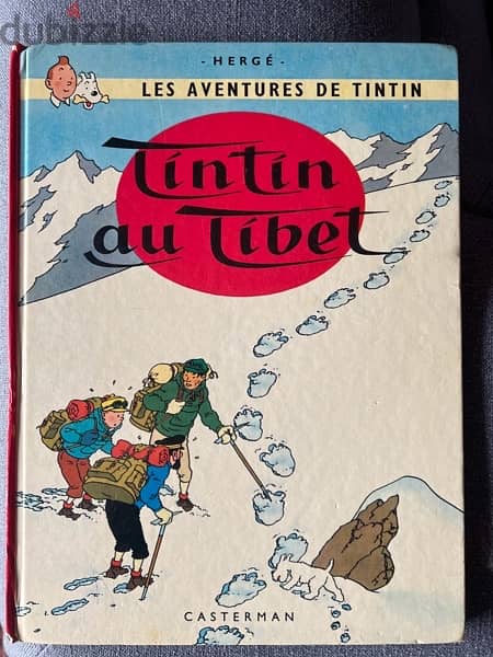 5 Albums de Bandes Dessinées Tintin 2