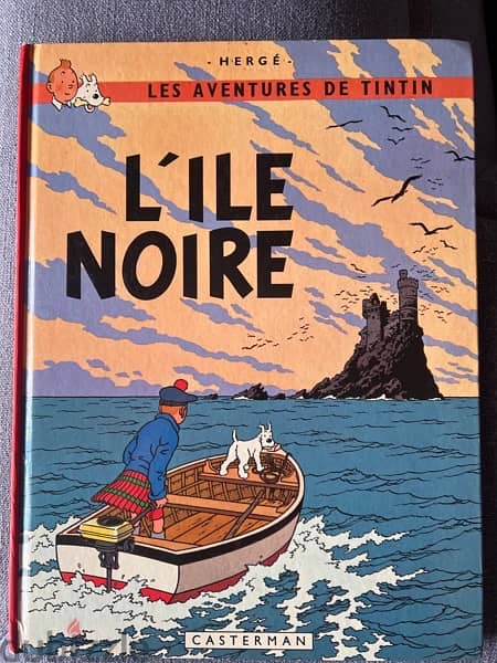 5 Albums de Bandes Dessinées Tintin 4