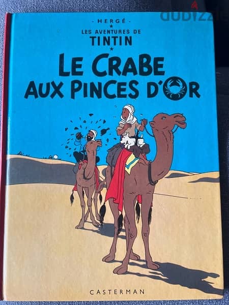 5 Albums de Bandes Dessinées Tintin 6