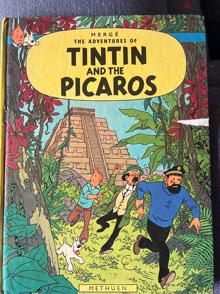 5 Albums de Bandes Dessinées Tintin 8