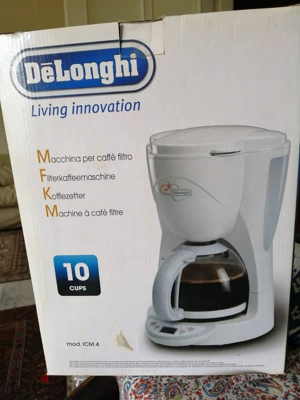 DeLonghi original Filter coffee machine Kitchen Equipment