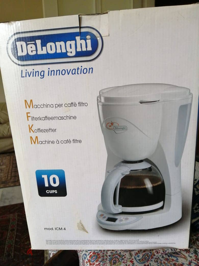 DeLonghi original Filter coffee machine 0
