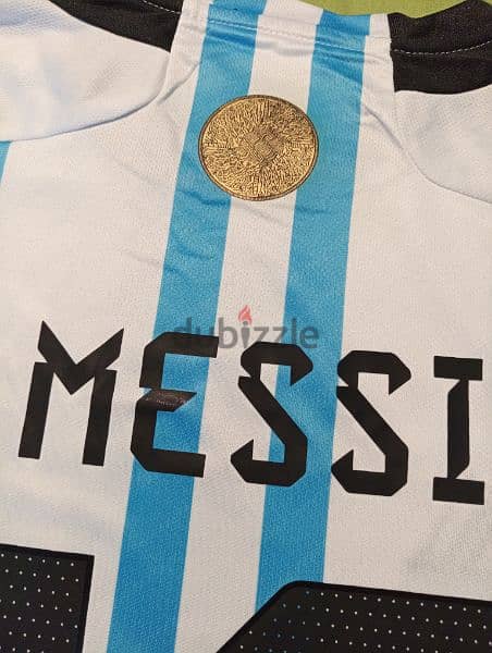 Messi Argentina 3 Stars Football Shirt & Short 2
