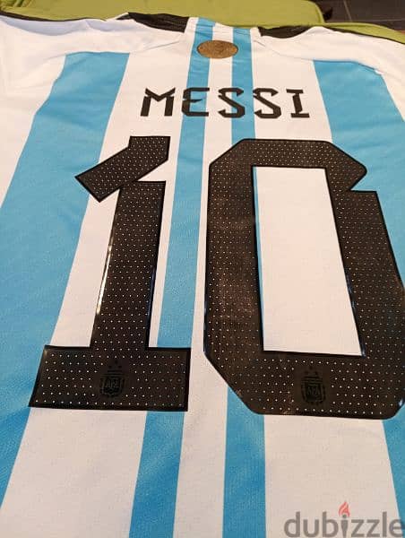 Messi Argentina 3 Stars Football Shirt & Short 3