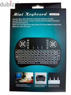 for tv or tv box mini keyboard backit