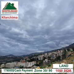 Land for sale located in Kfarchima