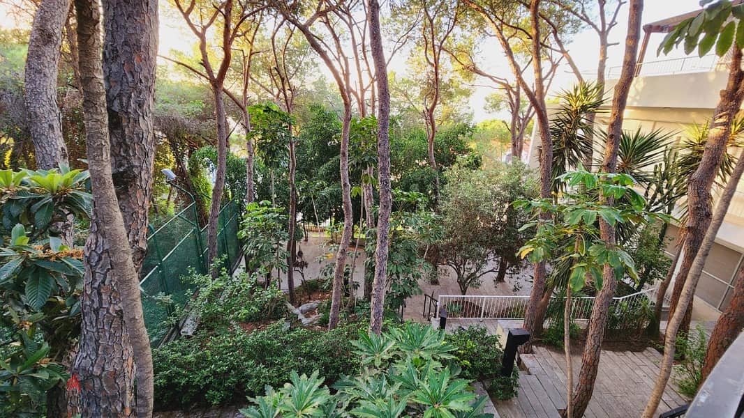 Villa for sale in Rabieh/ Furnished/ View/ Garden فيلا للبيع 4