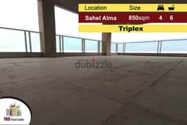 Sahel Alma 850m2 + 175m2 Terrace | Luxury Triplex | Impressive View|IV