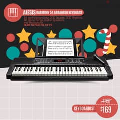 Alesis Harmony 54 Portable Arranger Keyboard 0