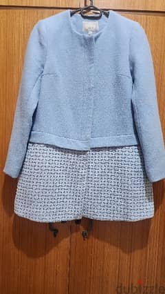 CC&DD Baby blue blazer jacket medium 38 جاكيت