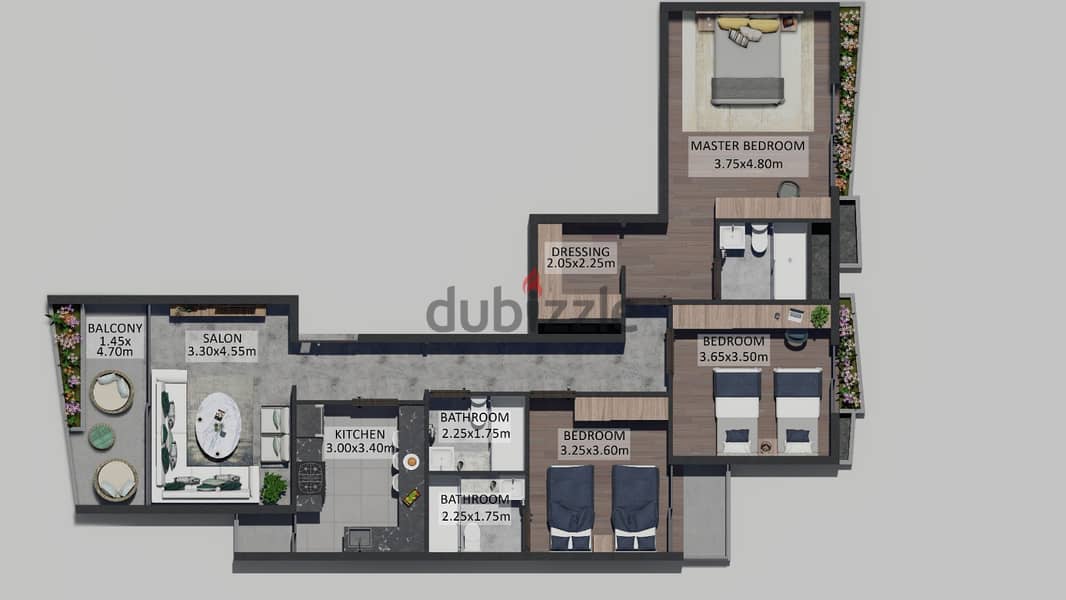 Apartment for Sale in Nakhle Koura - شقة للبيع بالتقسيط بالكورة النخلة 11