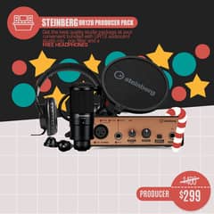 Steinberg UR12B Podcast Starter Pack 0