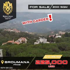 Broumana Prime (200Sq) With Garden , (BR-224)