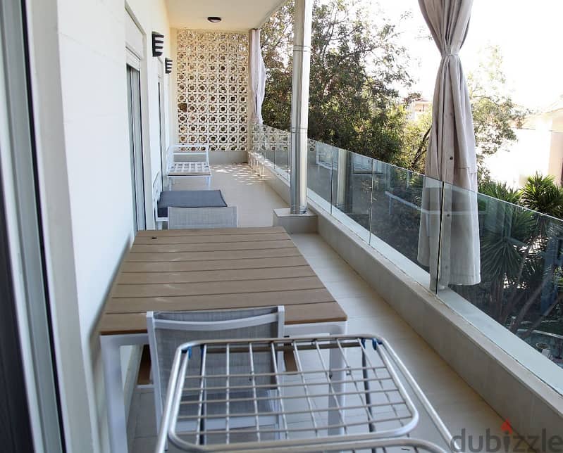 220 SQM Furnished Apartment in Ballouneh, Keserwan with View & Terrace 13