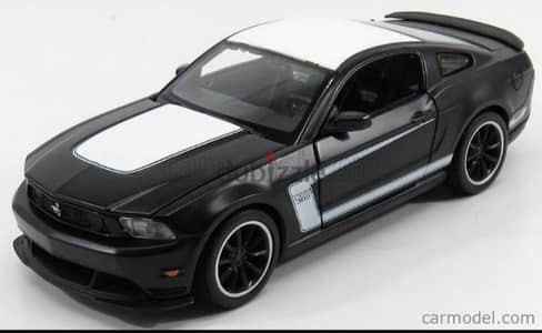 Ford Mustang Boss 302 diecast car model 1:24.