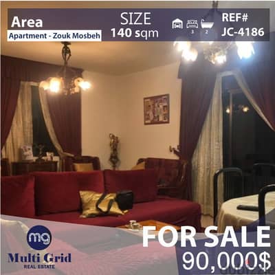 JC-4186 / Zouk Mosbeh, Apartment for Sale , شقة للبيع في ذوق مصبح