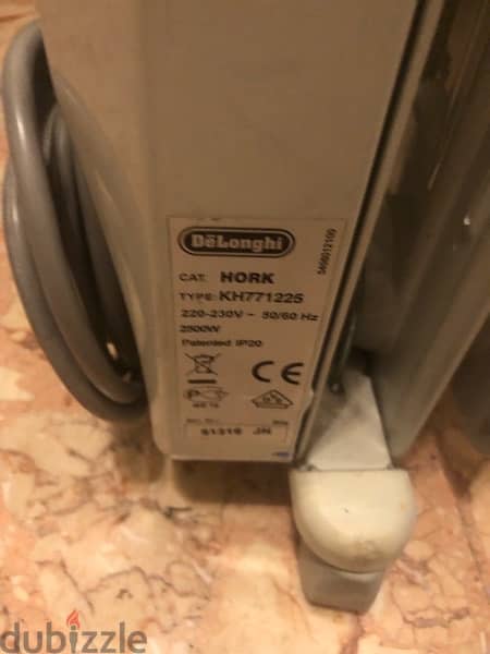 Delonghi element oil heater 3