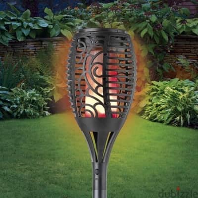 german store solar flame led light