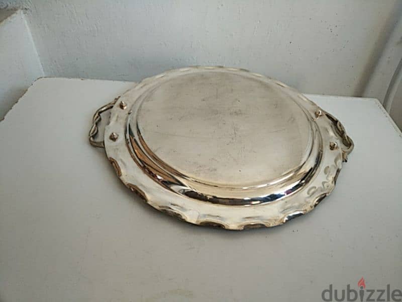 Old silverplated plate - Not Negotiable 1