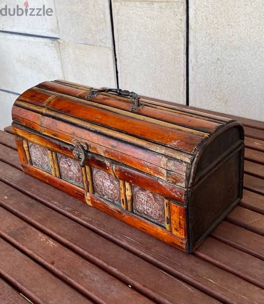 Vintage Handmade Wooden Box 3