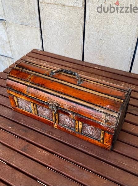 Vintage Handmade Wooden Box 4