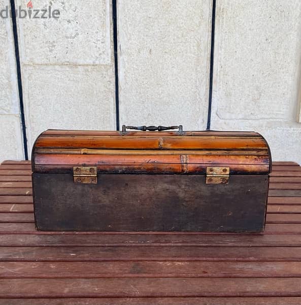 Vintage Handmade Wooden Box 7