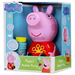 Peppa Pig Bubble Machine (for discount)Hasbro machine 60 ml 24 cmx15cm