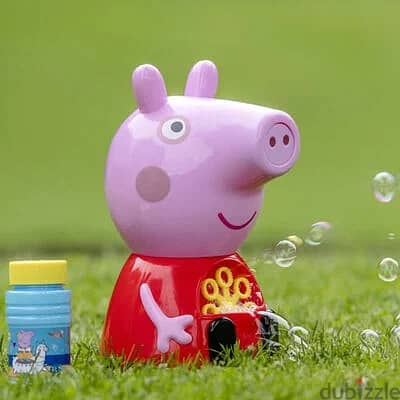 Peppa Pig Bubble Machine (for discount)Hasbro machine 60 ml 24 cmx15cm 1