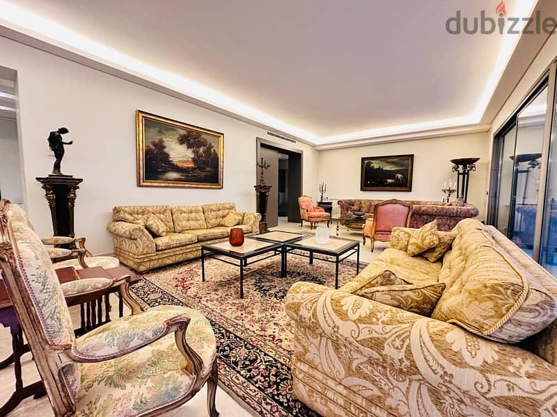 Furnihsed Luxurious Apartment In Clemenceau 4 Bedrooms | كليمونصو 0