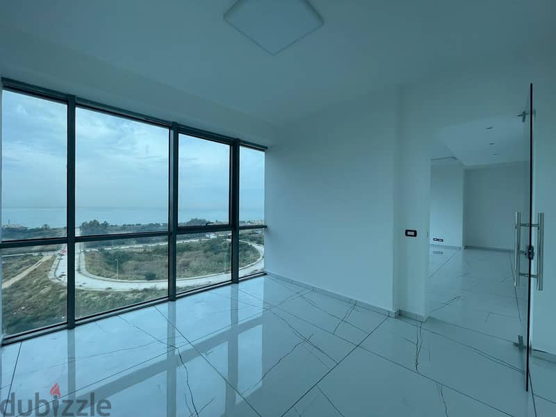 Dbayeh | Brand New 70m² Office | Panoramic Sea View | Prime Location 4