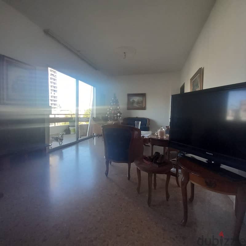 Furnished 135 m2 apartment+ open mountain/sea view for sale in Rmeil 2