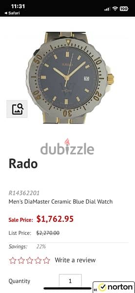 Rado Diastar 42mm Quartz 6